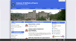 Desktop Screenshot of comune.belforte.pu.it