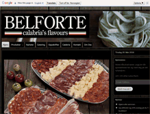 Tablet Screenshot of belforte.no